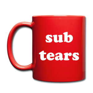 SPOD Accessories red Sub Tears Mug