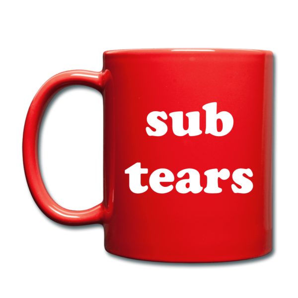 SPOD Accessories red Sub Tears Mug