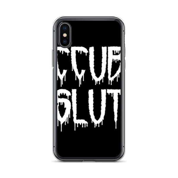 Kinky Cloth iPhone X/XS Succubus Slut White IPhone Case