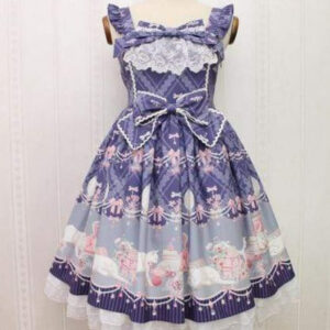 Kinky Cloth Dresses Blue / M Sweet Doll Lolita Dress