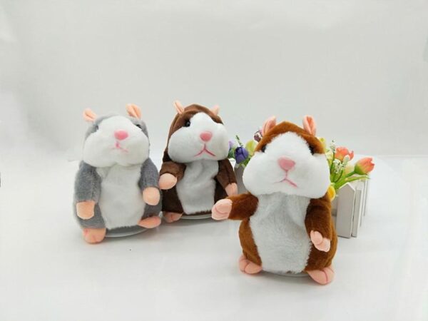 Kinky Cloth Stuffed Animal Talking Hamster Stuffie