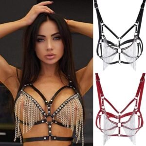 Kinky Cloth Harnesses Tassel Vest Harness