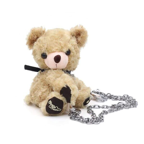 Kinky Cloth 100002856 Chain Belt Teddy Bear Toy Plush Chain Bag