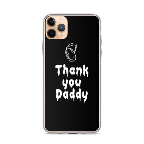 Kinky Cloth iPhone 11 Pro Max Thank You Daddy White IPhone Case