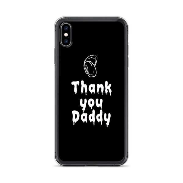 Kinky Cloth iPhone XS Max Thank You Daddy White IPhone Case