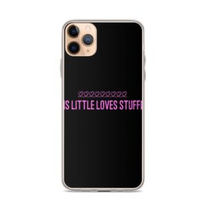 This Little Loves Stuffies Pink IPhone Case | Buy Online | Kinky Cloth