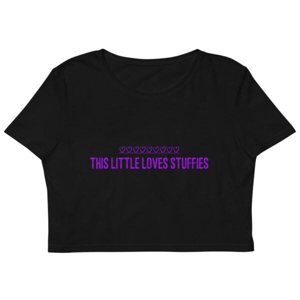 Kinky Cloth XS This Little Loves Stuffies Violet Organic Crop Top