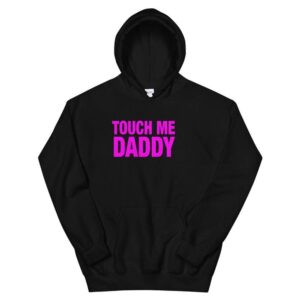 Kinky Cloth Black / S Touch Me Daddy Pink Hoodie