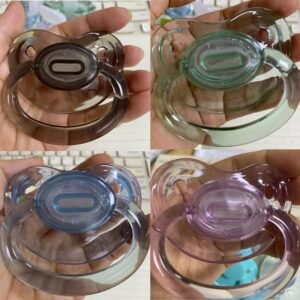 Kinky Cloth Transparent Adult Size Pacifier