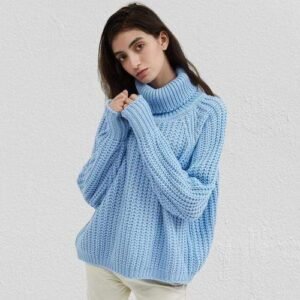 Kinky Cloth 200000373 Turtleneck Chunky Oversized Sweater