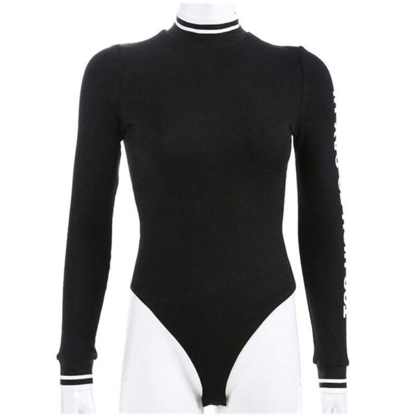 Kinky Cloth Bodysuit Turtleneck Too High Bodysuit