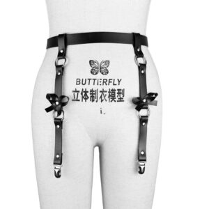 Kinky Cloth 200001886 Waist Leg Bowknot Garter Belt